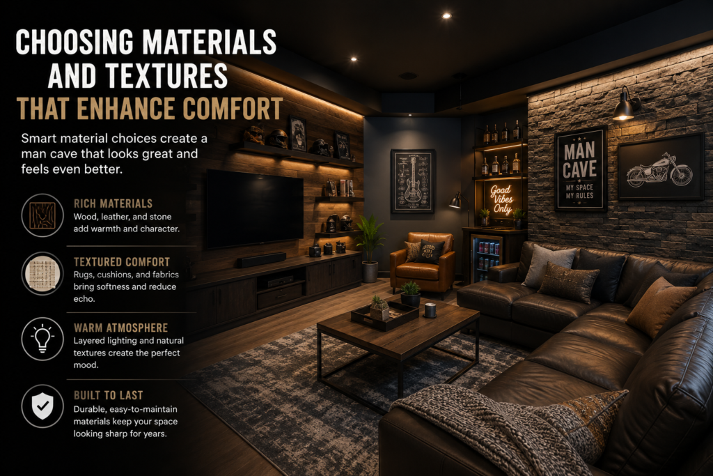 choosing metarials and textures 