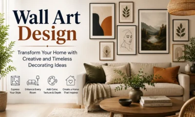 Wall Art Design Transform Your Home with Creative and Timeless Decorating Ideas