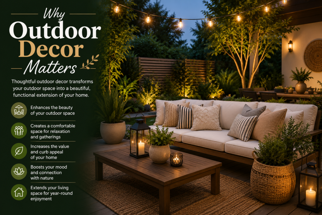 why outdoor decor ideas matters 