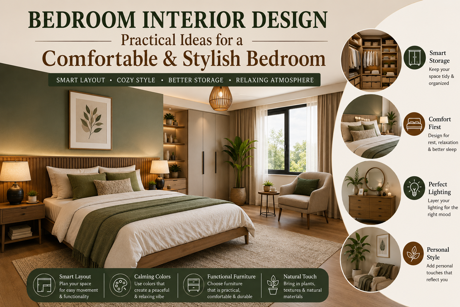 bedroom interior design practical ideas