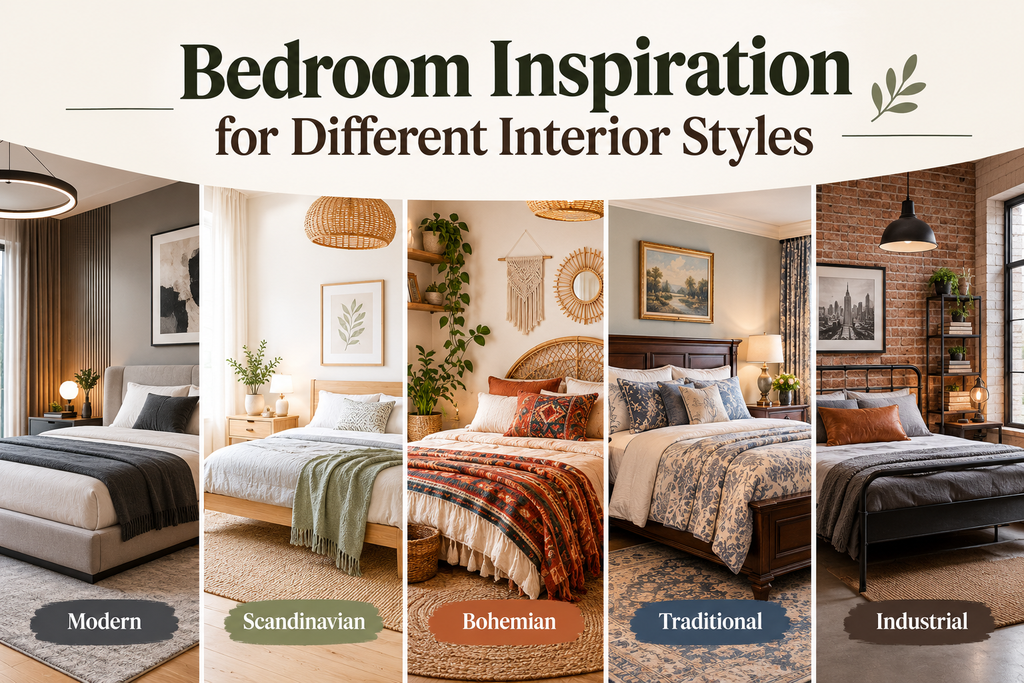 Bedroom Inspiration for Different Interior Styles