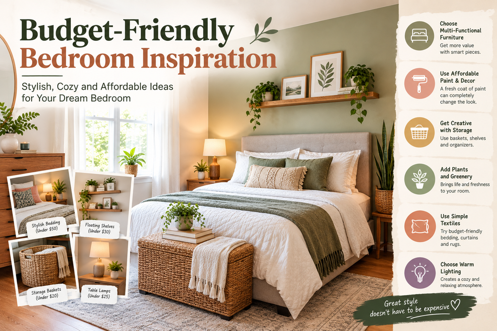 Budget-Friendly Bedroom Inspiration