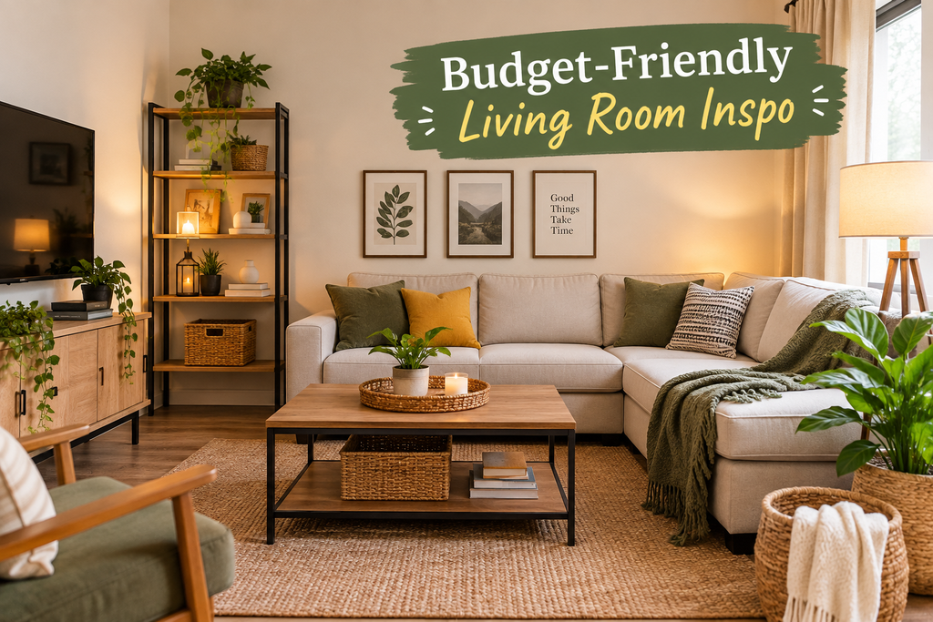Budget-Friendly Living Room Inspo