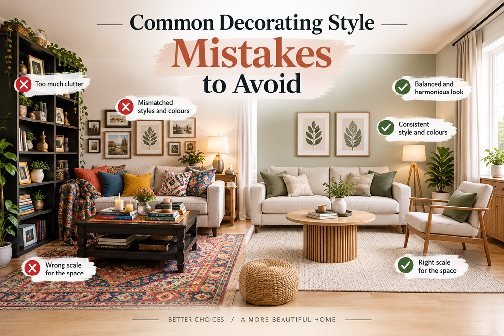 Common Decorating Style Mistakes to Avoid