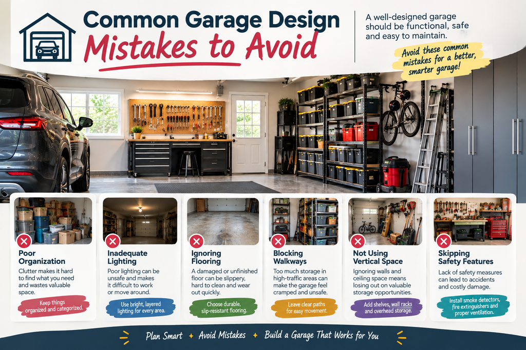 Common Garage Design Mistakes to Avoid