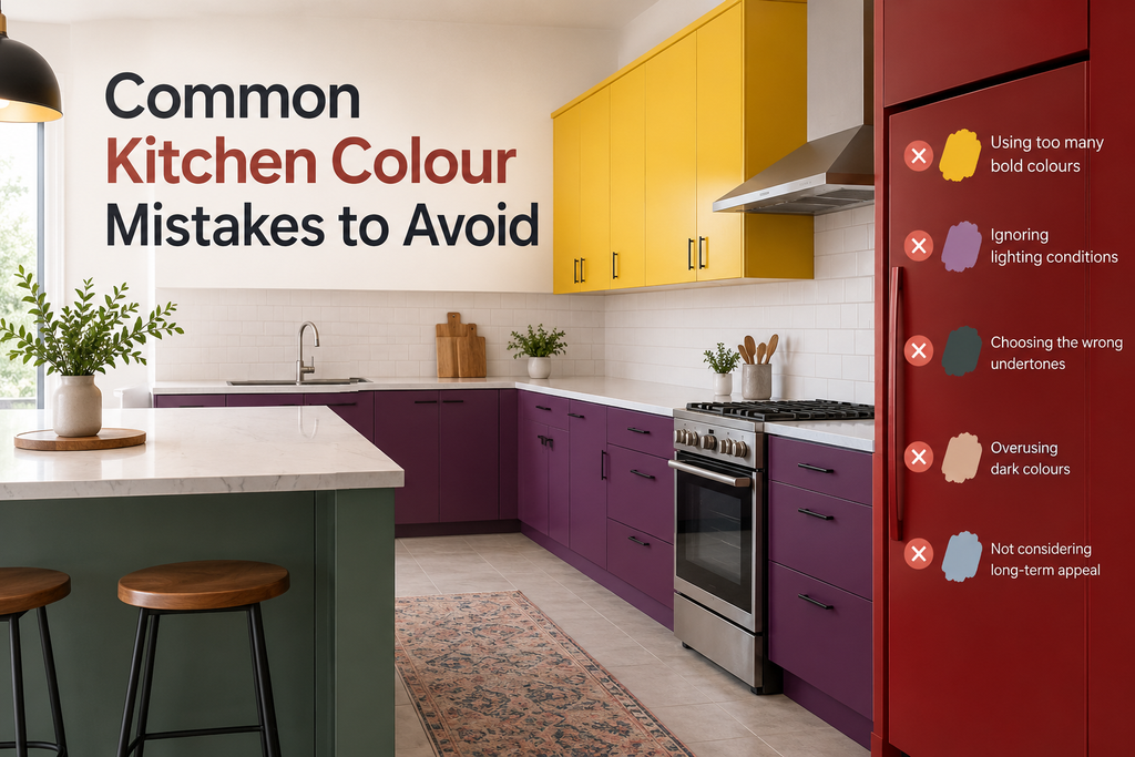 Common Kitchen Colour Mistakes to Avoid