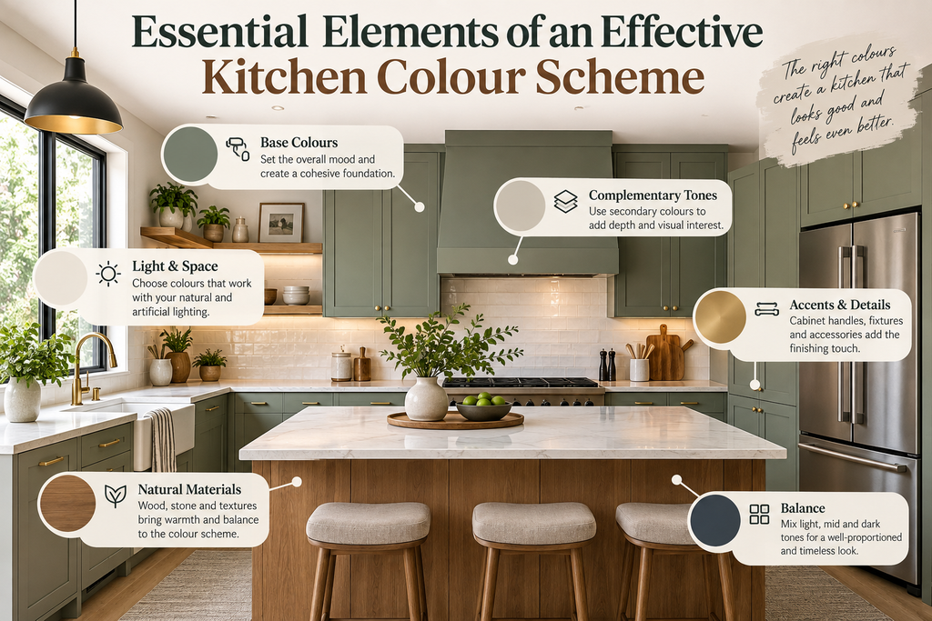 Essential Elements of an Effective Kitchen Colour Scheme