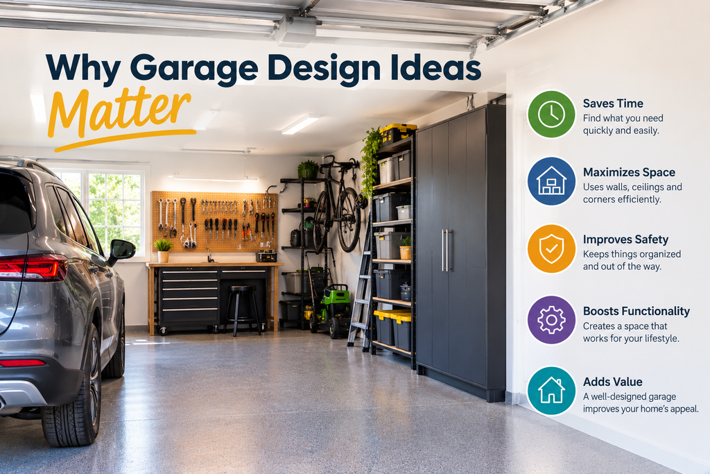 Why Garage Design Ideas Matter